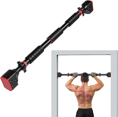 Doorway Chin up Bar Pull up Bar Exercise 28"-36" Doors Screw Less Press Fit